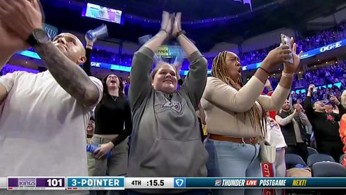 雷霆逆转国王开季5-0！亚历山大31分 切特缺阵 威少16+9